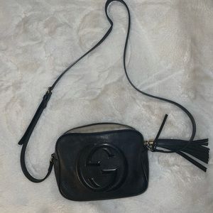 Gucci soho disco black bag like new